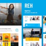 Reh - Agency Elementor Template Kit