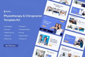 Relife | Physiotherapy & Chiropractor Elementor Template Kit
