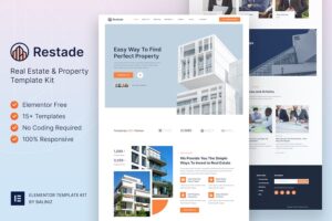 Restead ? Real Estate & Property Elementor Template Kit