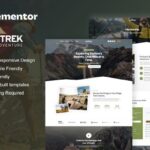 RidgeTrek - Hiking & Adventure Elementor Template Kit