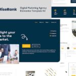 Riserank - Digital Marketing Agency Elementor Template Kit