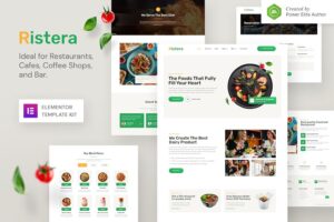 Ristera ? Restaurant & Cafe Elementor Template Kit