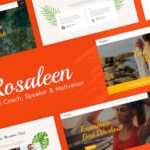 Rosaleen - Health Coach & Motivational Speaker Elementor Template Kit