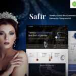 Safir – Jewelry Store WooCommerce Elementor Pro Template Kit