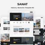 Sanat - Industry Elementor Template Kit