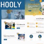 Schooly - Education & Online Courses Elementor Template Kit