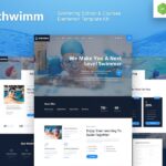 Schwimm ? Swimming School & Course Elementor Template Kit