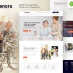 Senora ? Senior Care Services Elementor Template Kit