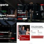 Seporta - Gym & Fitness Elementor Template Kit