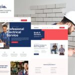 Servicio - Electrician & Electrical Services Template Kit