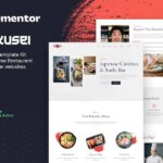 Shokusei ? Japanese Restaurant & Sushi Bar Elementor Template Kit