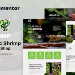 Shrimp - Aquarium & Hobby Shop Elementor Template Kit