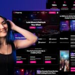 Singsong - Karaoke Rooms & Dj Clubbing Elementor Template Kit