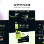 Skatecourse - Skateboard Lesson Elementor Kit