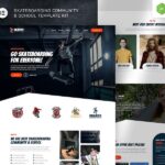 Skaters ? Skateboarding Community & Club Elementor Template Kit