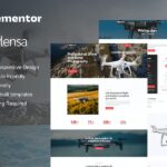 Skylensa - Aerial Photography & Videography Elementor Template Kit
