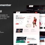 Smash ? Badminton School & Sports Club Elementor Template Kit