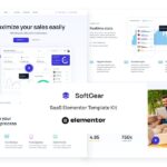 SoftGear - SaaS Elementor Template Kit