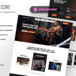 StriveCore - Fitness & Gym Elementor Template Kit