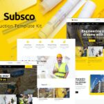 Subsco - Construction Elementor Template Kit