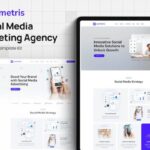 Symetris - Social Media Marketing Agency Elementor Template Kit