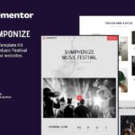 Symphonize ? Music Festival Event & Band Elementor Template Kit