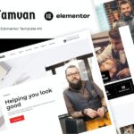 Tamvan - Barbershop Elementor Template Kit