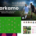 Tarkamo - Football & Sport Tournament Elementor Template Kit