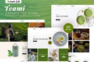 Teami - Organic Tea Store Shopify 2.0 Theme