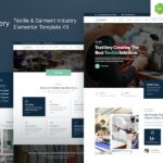 Textilery ? Textile & Garment Industry Elementor Template Kit
