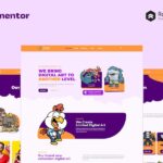 Tflat NFT Portfolio Elementor Pro Full Site Template Kit