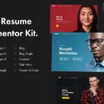 Thomas - CV/Portfolio Elementor Template Kit