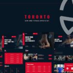 Toronto - Gym & Fitness Elementor Template Kit