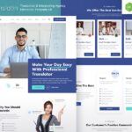 Translatin ? Translation Services & Interpreting Agency Elementor Template Kit