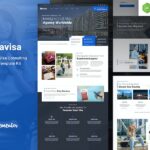 Travisa ? Immigration & Visa Consulting Elementor Template Kit