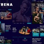 Trena - Sport & Fitness Trainer Services Elementor Template Kit