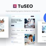 TuSEO - Digital Marketing Agency Elementor Template Kit