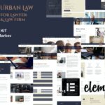 Urban Law - Lawyer & Law Firm Elementor Template Kit