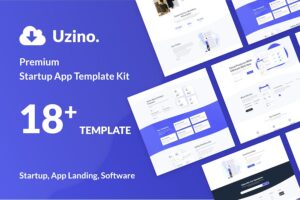 Uzino | Startup App Elementor Template Kit