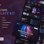 Vapixo | Vape Store Elementor Pro Template Kit