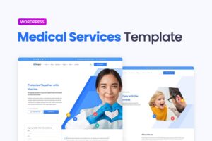 Vaxi ? Covid-19 Vaccination & Health Services Elementor Template Kit
