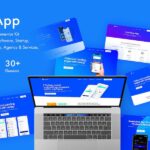 veApp - Mobile App & Startup Elementor Template Kit