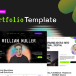 Vectra – Developer Portfolio Elementor Pro Template Kit