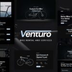 Venturo - Bike Rental and Services Elementor Template Kit