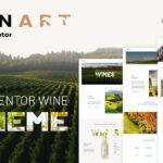 Vinart - Wine Brand & Vinyard Elementor Template Kit