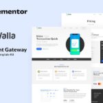 Walla - Payment Gateway Elementor Template Kit