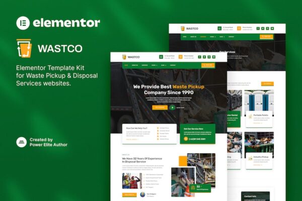 Wastco ? Waste Pickup & Disposal Services Template Kit