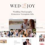 Wedjoy - Wedding Photography Elementor Template Kit
