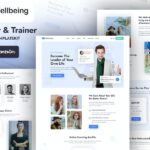 Wellbeing | Speaker & Trainer Elementor Template Kit