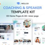Wellco - Coaching & Speaker Elementor Template Kit